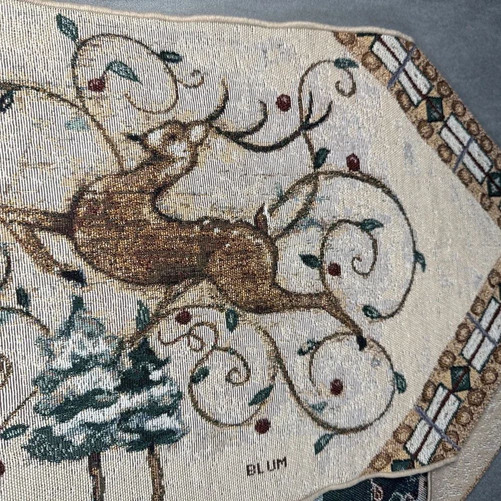 Blum Leaping Deer Christmas Holiday 72